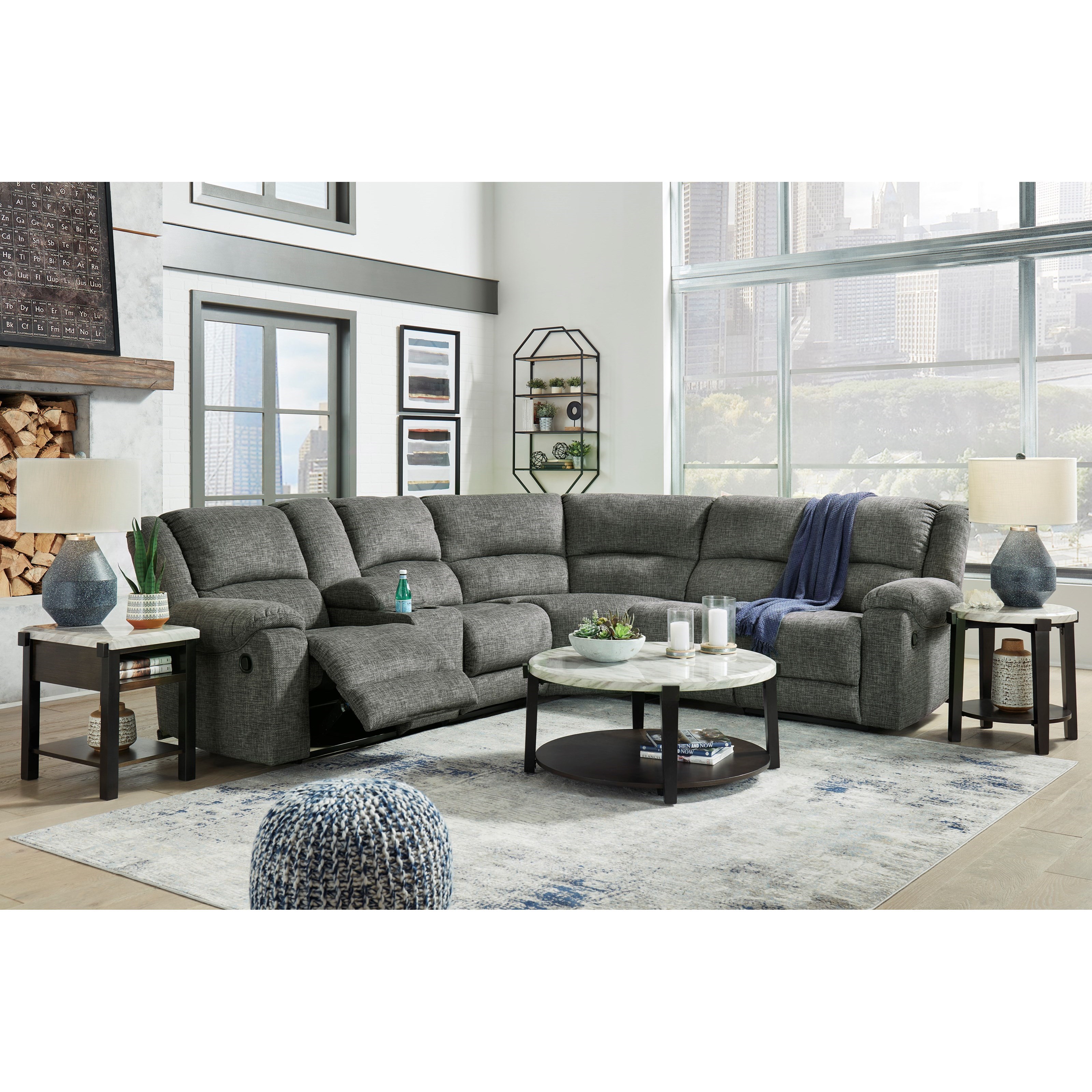 Signature Design by Ashley Goalie 79103S6 6 Piece Reclining